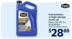 Walmart Super Tech Motor Oil offer