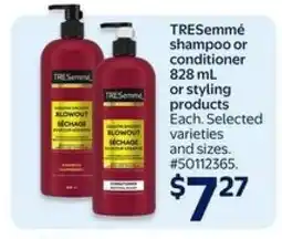 Walmart TRESemmé Shampoo or Conditioner offer