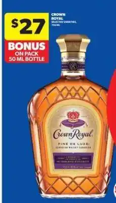 Real Canadian Liquorstore Crown Royal offer