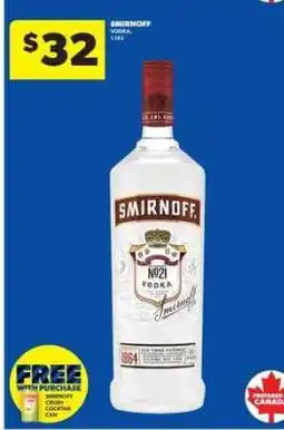 Real Canadian Liquorstore Smirnoff Vodka offer