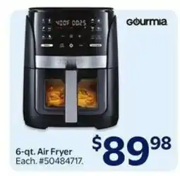 Walmart Gourmia 6-qt. Air Fryer offer