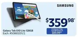 Walmart Galaxy Tab S10 Lite 128GB offer