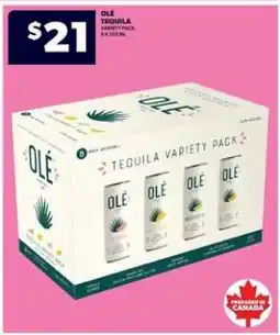 Real Canadian Liquorstore OLÉ Tequila Variety Pack offer