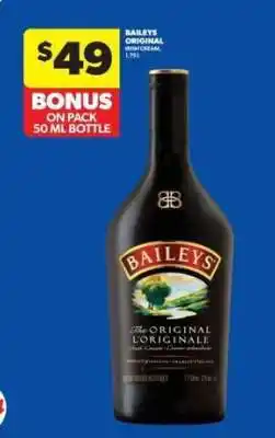 Real Canadian Liquorstore Baileys Original Irish Cream offer