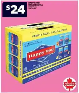 Real Canadian Liquorstore Happy Dad Hard Iced Tea offer