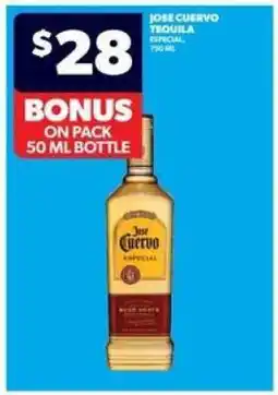 Real Canadian Liquorstore Jose Cuervo Tequila Especial offer