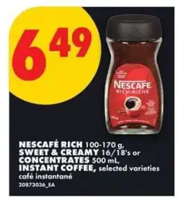 No Frills Nescafe Rich offer