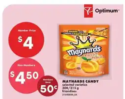 No Frills MAYNARDS CANDY offer