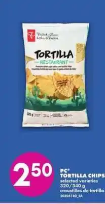 No Frills PC TORTILLA CHIPS offer