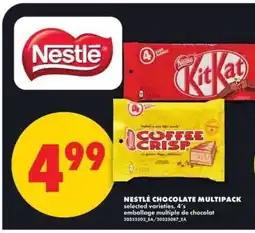 No Frills Nestlé Chocolate Multipack offer