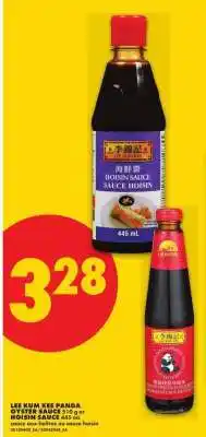 No Frills LEE KUM KEE PANDA OYSTER SAUCE 510 g or HOISIN SAUCE 445 mL offer