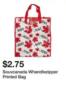 Dollarama Souvcanada Whandlezipper Printed Bag offer