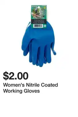 Dollarama Women's Nitrile Coated Working Gloves offer