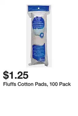 Dollarama Fluffs Cotton Pads offer