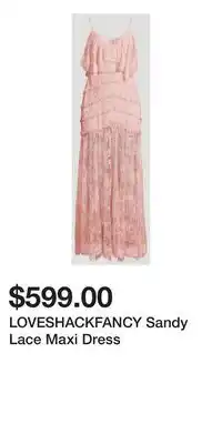 Holt Renfrew LOVESHACKFANCY Sandy Lace Maxi Dress offer