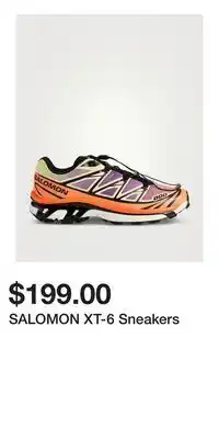 Holt Renfrew SALOMON XT-6 Sneakers offer