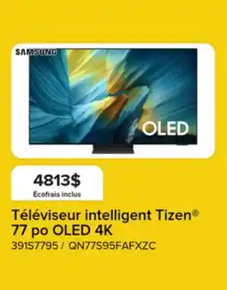Leon's Téléviseur intelligent Tizen 77 po OLED 4K offer