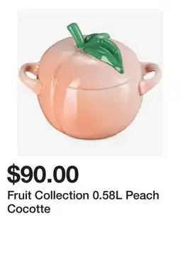 TSC Stores Fruit Collection 0.58L Peach Cocotte offer