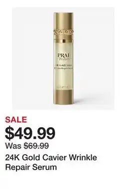 TSC Stores 24K Gold Cavier Wrinkle Repair Serum offer