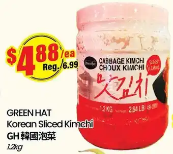 Btrust Supermarket GREEN HAT Korean Sliced Kimchi offer
