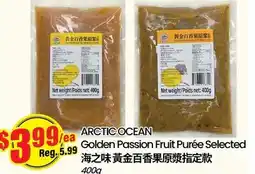 Btrust Supermarket ARCTIC OCEAN Golden Passion Fruit Purée Selected offer