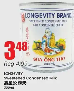 Btrust Supermarket LONGEVITY Sweetened Condensed Milk offer