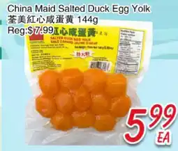 Foody Mart China Maid Salted Duck Egg Yolk offer