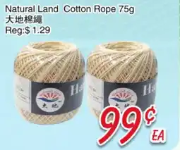 Foody Mart Natural Land Cotton Rope offer