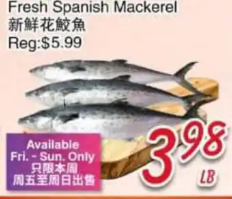 Foody Mart Fresh Spanish Mackerel offer