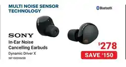 Visions Electronics SONY In-Ear Noise Cancelling Earbuds offer