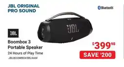 Visions Electronics JBL Boombox 3 Portable Speaker offer