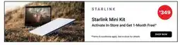 Visions Electronics Starlink Mini Kit offer