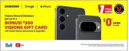 Visions Electronics BONUS! $200 VISIONS GIFT CARD offer