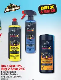 PartSource Selected Oracle Red Bull Car Care offer