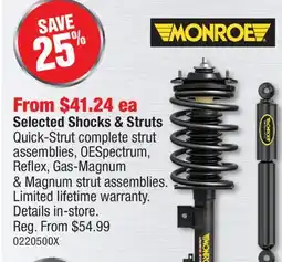 PartSource Selected Shocks & Struts offer