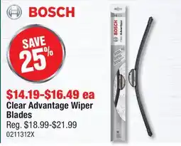 PartSource Clear Advantage Wiper Blades offer