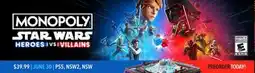 GameStop Monopoly Star Wars Heroes VS Villains offer