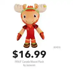 GameStop FIFA 8 Canada Mascot Plush by Jazwares offer