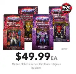 GameStop Masters of the Universe x Transformers Figures by Mattel offer