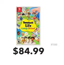 GameStop TomoDachi Life Living the Dream offer