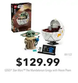 GameStop LEGO Star Wars The Mandalorian Grogu with Hover Pram offer