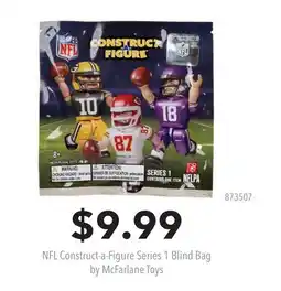GameStop NFL Construct-a-Figure Series 1 Blind Bag by McFarlane Toys offer