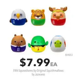GameStop FIFA Squooshems by Original Squishmallows by Jazwares offer