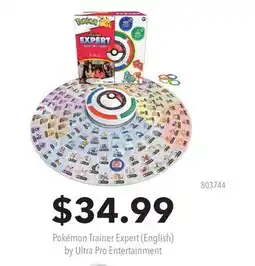 GameStop Pokémon Trainer Expert (English) by Ultra Pro Entertainment offer