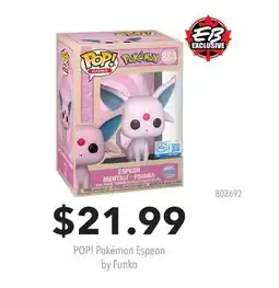 GameStop POP! Pokémon Espeon by Funko offer