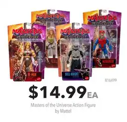 GameStop Masters of the Universe Action Figure by Mattel offer