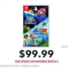 GameStop Super Mario Galaxy + Super Mario Galaxy 2 offer