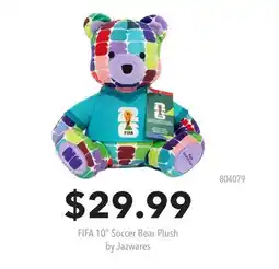 GameStop FIFA 10 Soccer Bear Plush by Jazwares offer