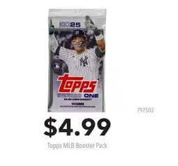 GameStop Topps MLB Booster Pack offer
