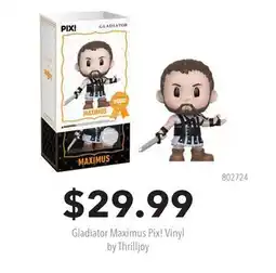 GameStop Gladiator Maximus Pix! Vinyl by Thrilljoy offer
